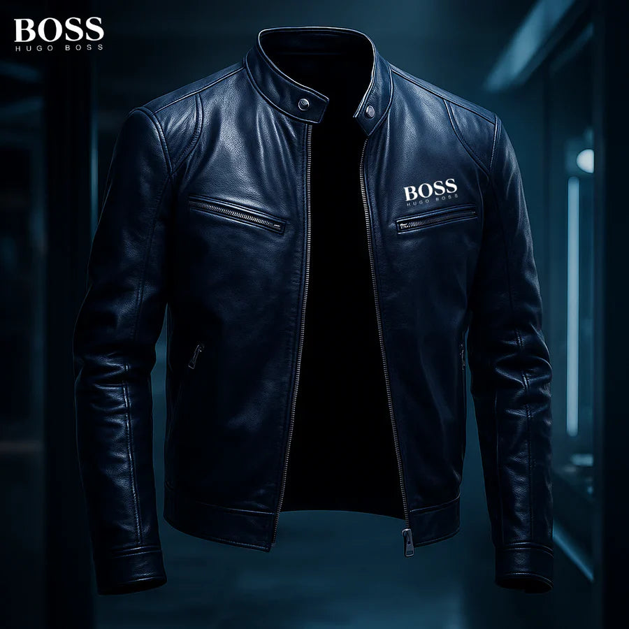 НՍԌО ВОЅЅ™ Lederjacke