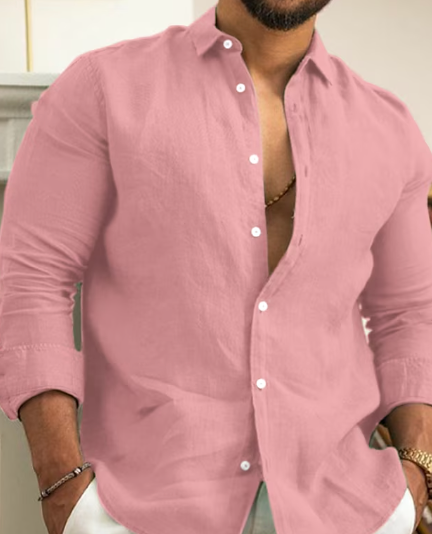 Isirdorus – Elegantes Leinenhemd für Herren, Bild 5