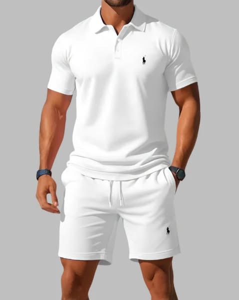 Ralph Lauren Zweiteiliges Set Hellblau Ansicht 3