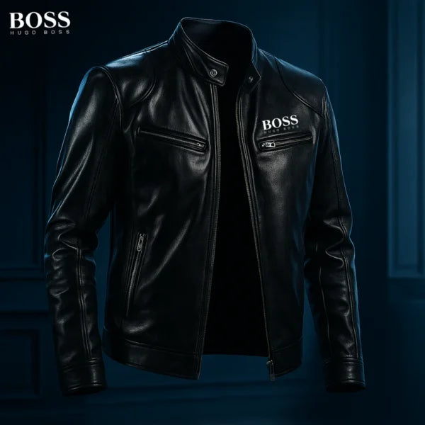 НՍԌО ВОЅЅ™ Lederjacke