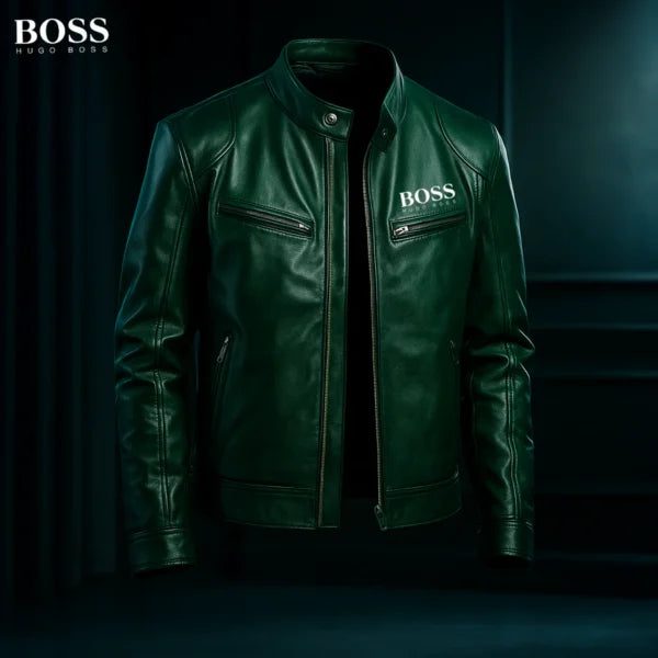 НՍԌО ВОЅЅ™ Lederjacke