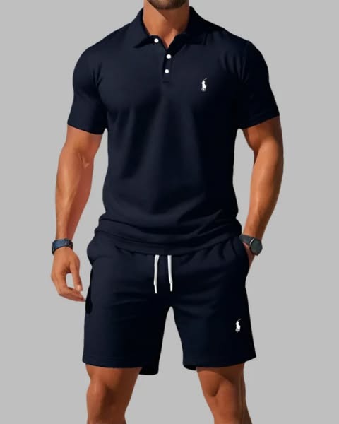 Ralph Lauren Zweiteiliges Set Hellblau Ansicht 4